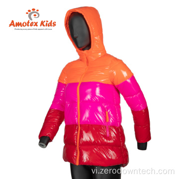 Áo khoác sợi polyester không thấm nước Quilting Puffer Down